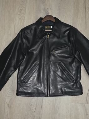 Bronson MFG Co Black Leather Jacket